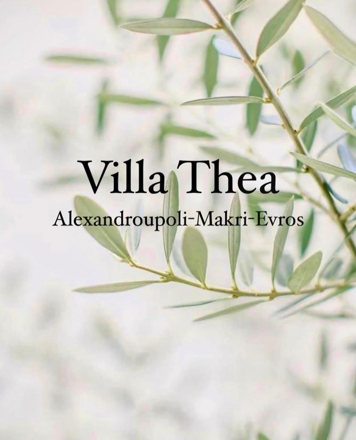 Villa Thea Makri Bagian luar foto